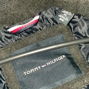 Tommy Hilfigure mens xl pea coat with scarf